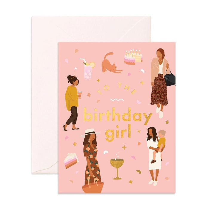 Muse Birthday Girl Greeting Card