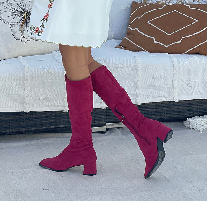 Darcy Boots - Red