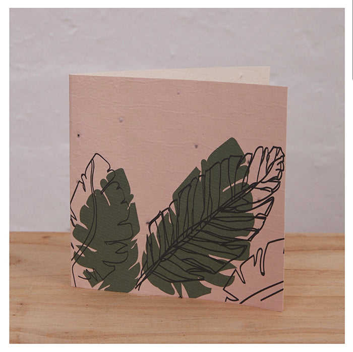 Plantable Card - Palms