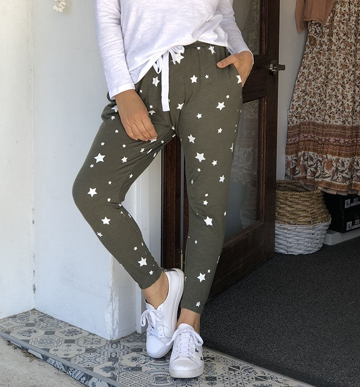 Galaxy Star joggers - Khaki
